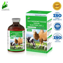 Sulfamonomethoxine Sodium Injection for animal use only